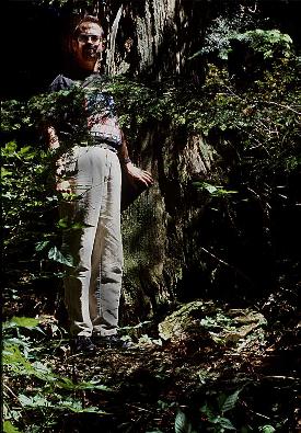 Tom Volk with Bridgeoporus